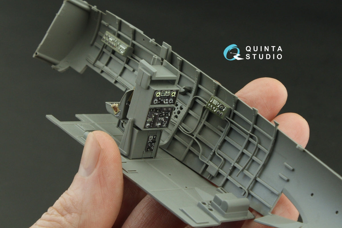 Quinta Studio QD35127 Nakajima B5N2 Kate 3D-Printed colored Interior on decal paper (Border Model) 1/35 – image 9