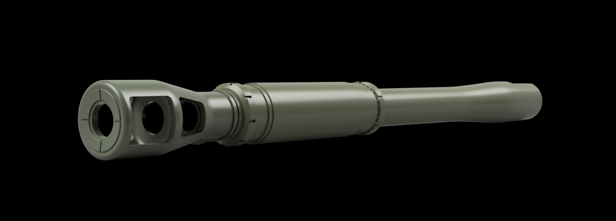 Panzer Art GB35-156 BK 90L/40 Gun barrel for Kanonenjagdpanzer 90 (KaJaPa) 1/35