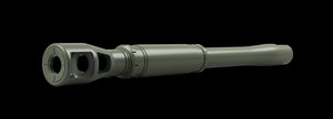 Panzer Art GB35-156 BK 90L/40 Gun barrel for Kanonenjagdpanzer 90 (KaJaPa) 1/35