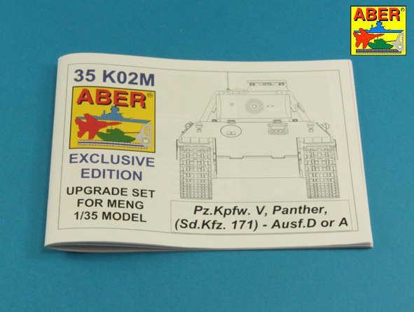 Aber K02M Pz.Kpfw. V Ausf.D/ A (Sd.Kfz.171) Panther 1/35 – Bild 20
