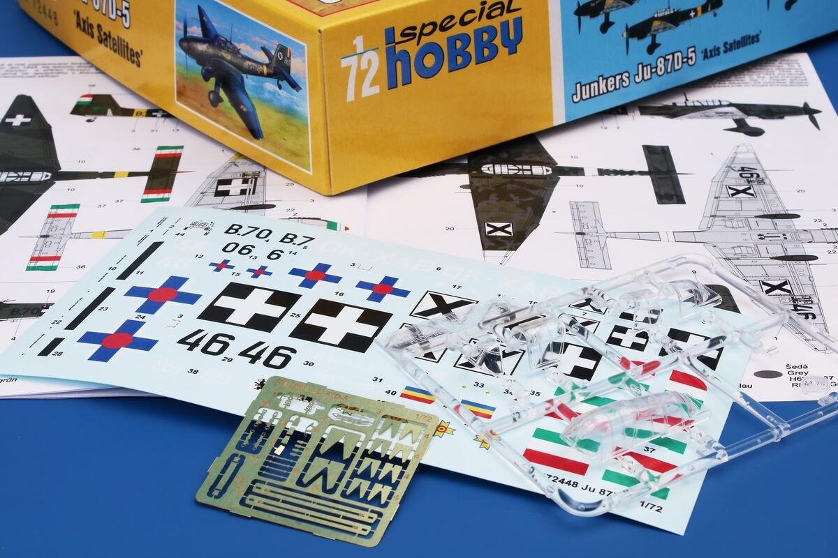Special Hobby 72448 Junkers Ju-87D-5 &amp;#39;Axis Satellites&amp;#39; 1/72 – image 10