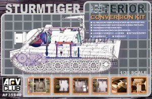 AFV Club 35S40 Sturmtiger Intérieur - Kit de conversion (1/35)