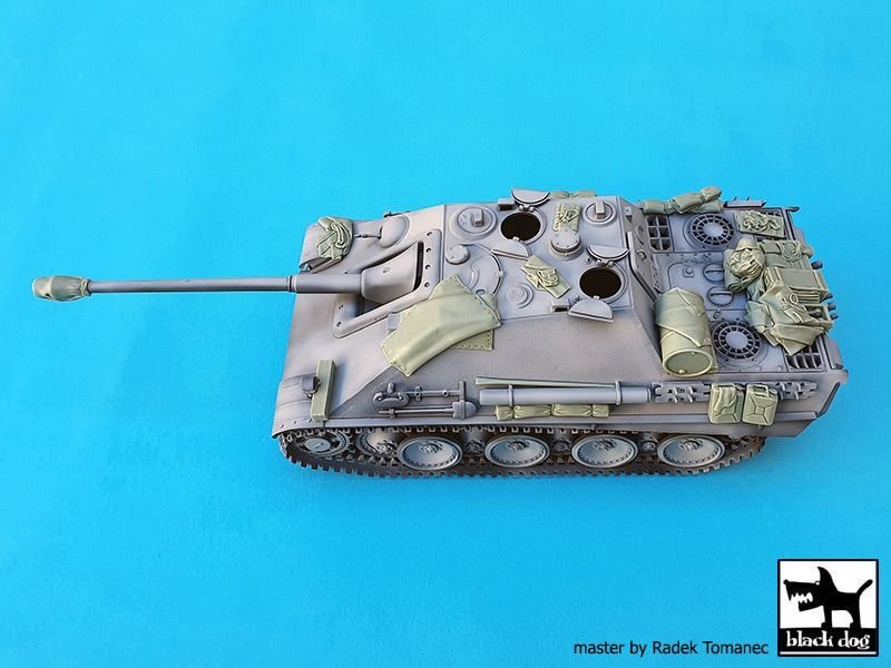 Black Dog T35230 Jagdpanther accessories set 1/35 – zdjęcie 4