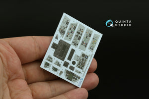 Quinta Studio QD48573 MiG-31M 3D-Printed &amp;amp; colored Interior on decal paper (Hobby Boss) 1/48 – imagen 4
