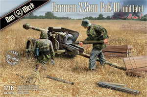 Das Werk DW16020 German 7.5cm PaK40 (mid/late) 1/16