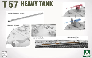 Takom 2203 T57 Heavy Tank 1/35 – imagen 3