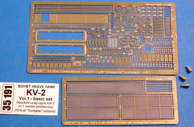 Aber 35191 Russian heavy tank KV-2 - vol.1 - basic set 1/35