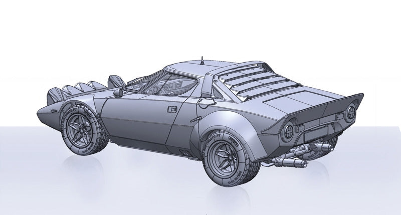 Italeri 4714 Lancia Stratos HF Gr.4 Monte-Carlo 1977 1/12 – image 19