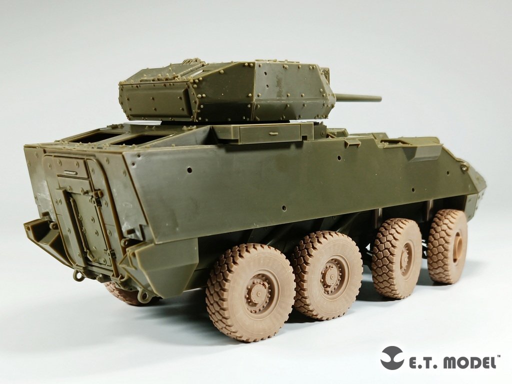 ET Model P35-112 US ARMY M1296 &amp;quot;Dragoon&amp;quot; ICV Weighted Road Wheels (3D Printed) For AFV Club Kit 1/35 – obrázek 9