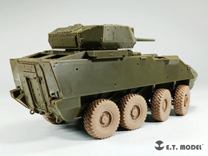 ET Model P35-112 US ARMY M1296 &amp;quot;Dragoon&amp;quot; ICV Weighted Road Wheels (3D Printed) For AFV Club Kit 1/35 – obrázek 9