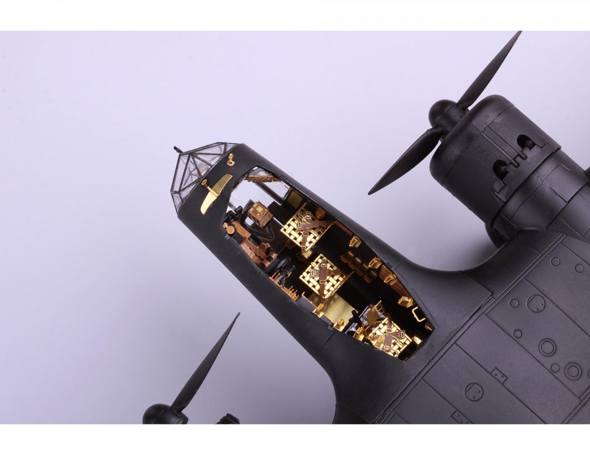 Eduard 73585 Do 17Z-2 seatbelts STEEL ICM 1/72 – obrázek 2