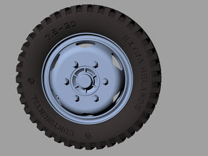 Panzer Art RE35-374 Opel Blitz road wheels early (gelande pattern) 1/35 – immagine 3