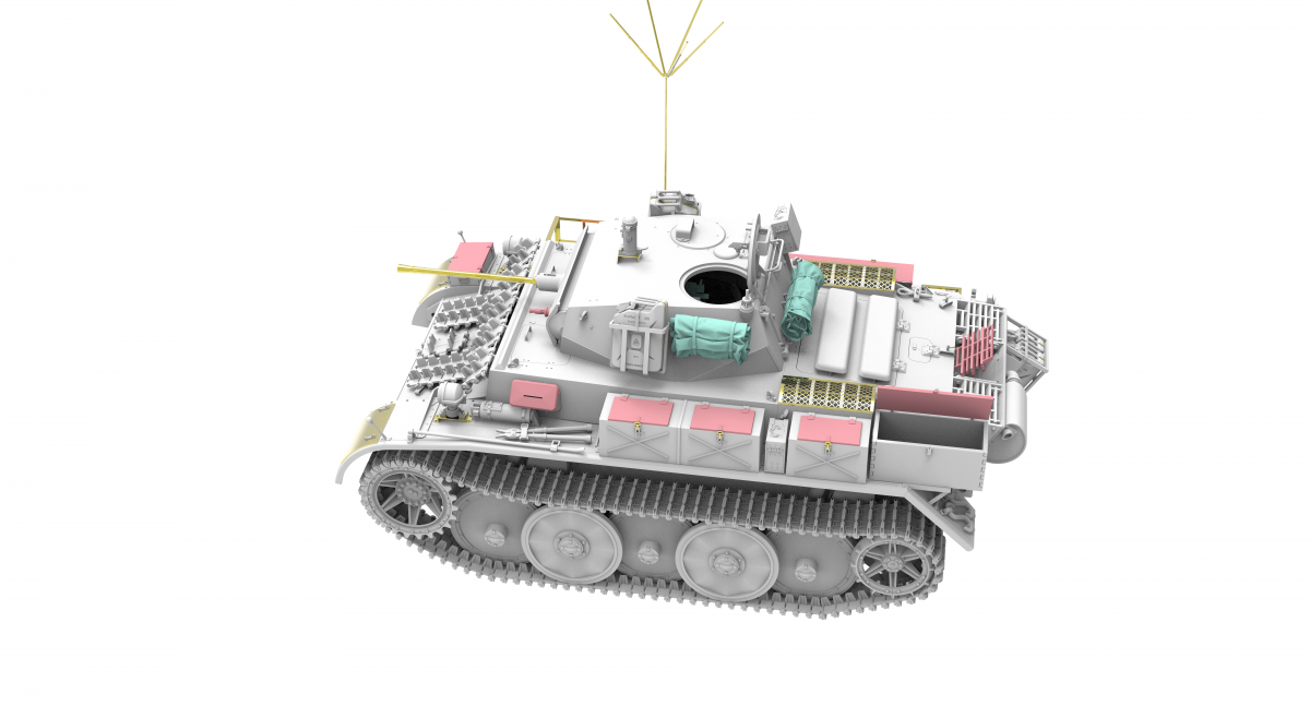Border Model BT-018 Pz.Kpfw.II Ausf.L Luchs Late Production 1/35 – Bild 2