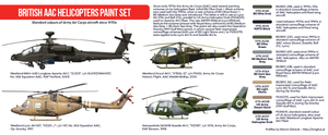 Hataka HTK-AS87 British AAC Helicopters paint set 8x17ml – Bild 3