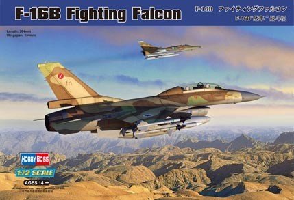 Hobby Boss 80273 F-16B Fighting Falcon 1/72