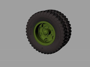 Panzer Art RE35-530 M35&amp;amp;M109 trucks road wheels (Firestone) 1/35 – immagine 3