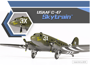 Maquette Academy 12633 USAAF C-47 Skytrain au 1/144 – image 6