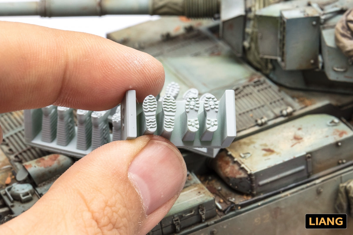Liang 0403 3D-print Model Shoeprint Tools MW Korean War (1997 Sino-Vietnamese War) 1/35 – imagen 4