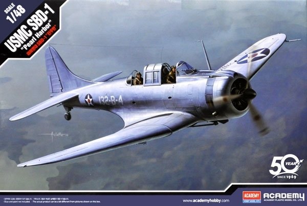 Academy 12331 USMC SBD-1 Dauntless &amp;quot;Pearl Harbor&amp;quot; 1/48