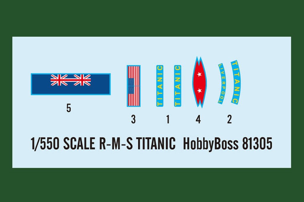 Hobby Boss 81305 RMS Titanic (1/550) – immagine 4