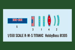 Hobby Boss 81305 RMS Titanic (1/550) – immagine 4