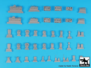 Black Dog T35232 German WW 2 equipment accessories set 1/35 – Bild 3