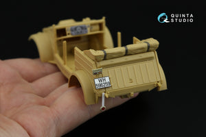 Quinta Studio QD35141 Kubelwagen Type 82 3D-Printed &amp;amp; colored Interior on decal paper (Tamiya) 1/35 – image 7