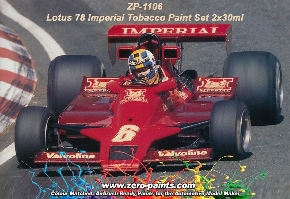 Zero Paints ZP-1106 Lotus 78 Imperial Tobacco Paint Set 2x30ml – Bild 3