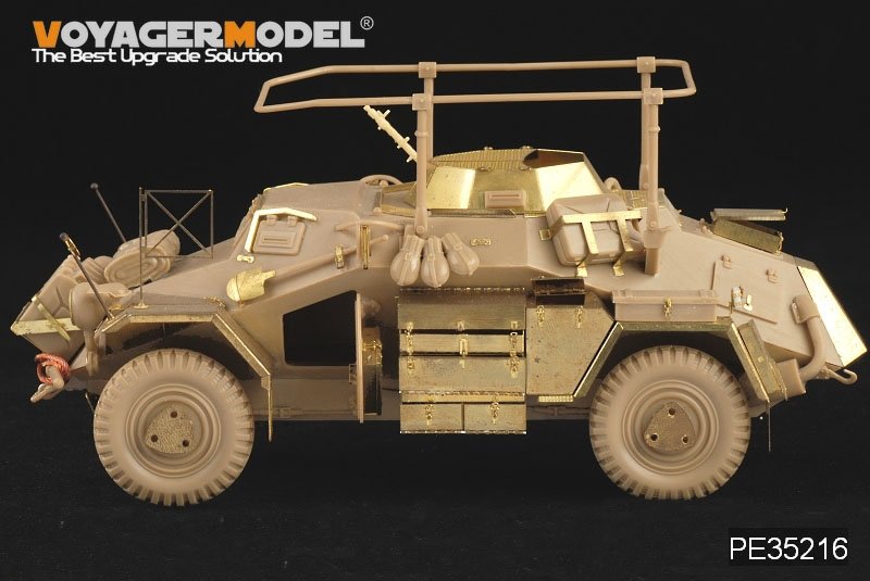 Maquette Voyager PE35216 Sd.Kfz.223 allemand de la Seconde Guerre mondiale pour TAMIYA 35268 au 1/35 – image 8