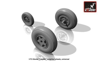 Armory Models AW72407 Gloster Javelin wheels 1/72 – image 2