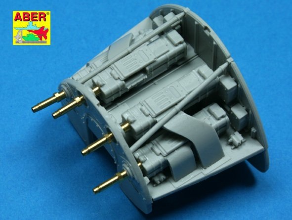Aber A32107 Armament for german fighter Me 262 A-1a 1/32 – immagine 4