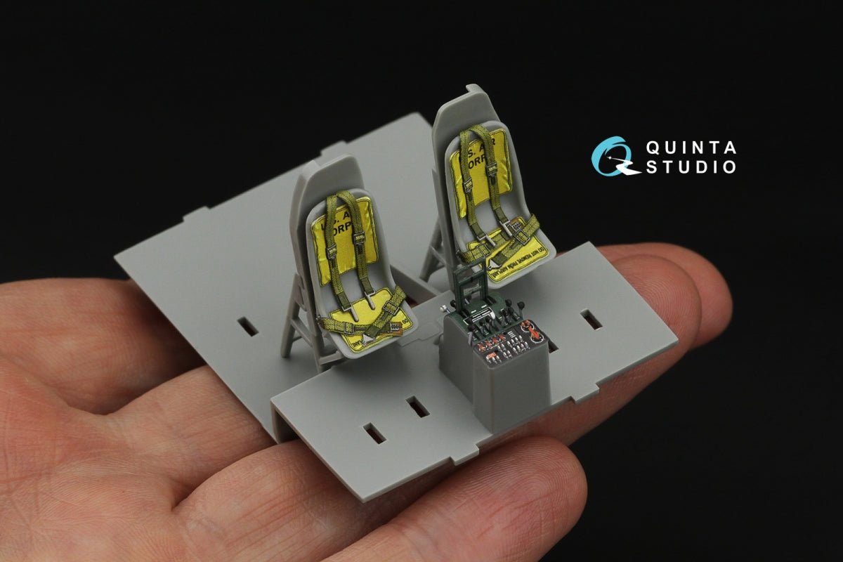 Quinta Studio QD48542 Boeing B-17F 3D-Printed &amp;amp; colored Interior on decal paper (HK models, Eduard) 1/48 – image 10