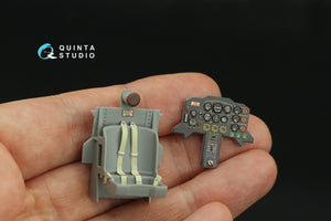 Quinta Studio QD35137 FW Triebflugel 3D-Printed colored Interior on decal paper (Miniart) 1/35 – immagine 10