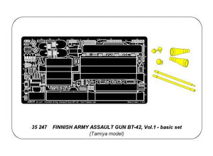Aber 35247 Finish army assault gun BT-42 - vol.1 - basic set 1/35 – obrázek 6