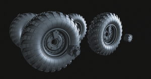 Panzer Art RE35-536 ZiL-157&amp;amp;BTR-152 road wheels 1/35 – obrázek 5