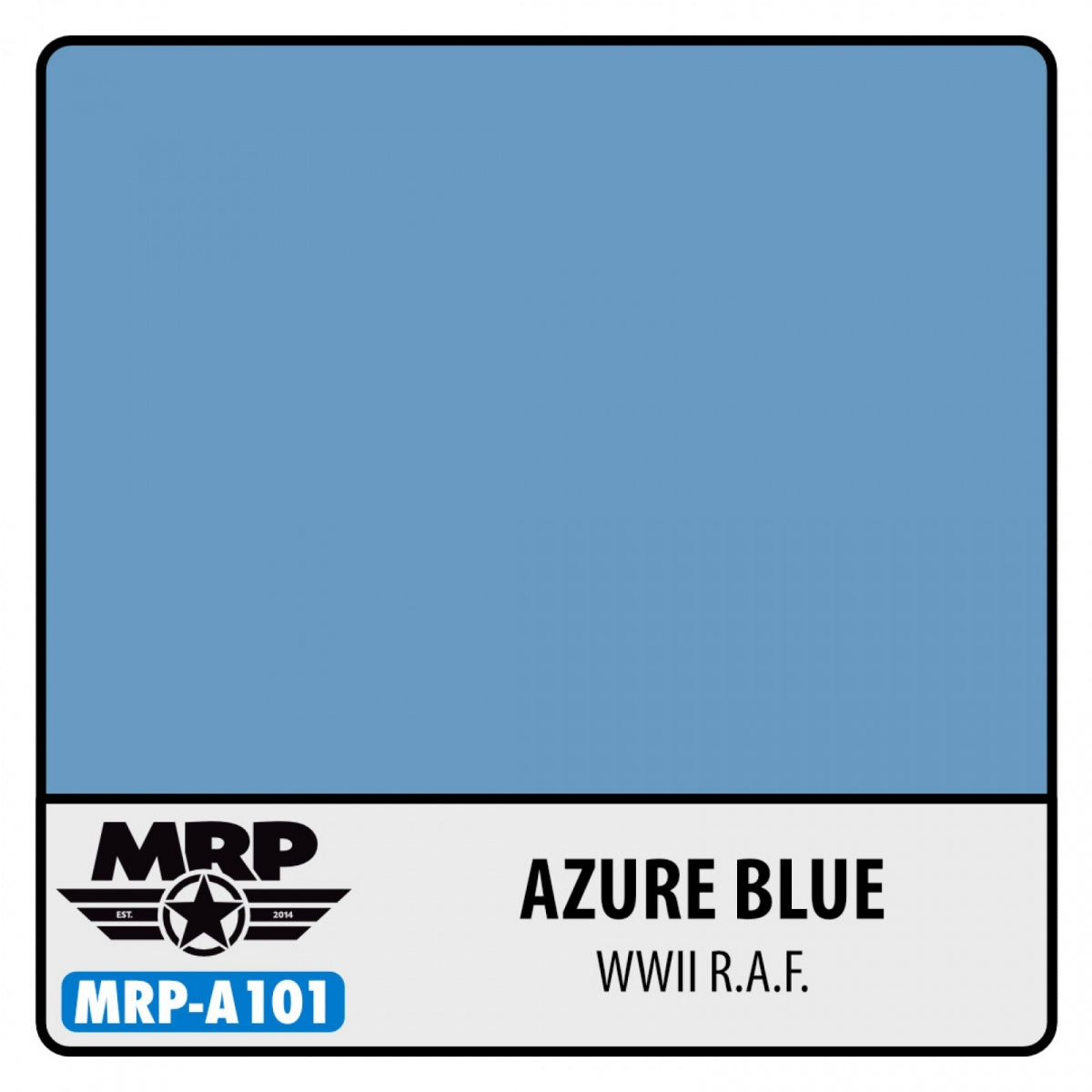 Mr. Paint MRP-A101 WWII RAF - Azure Blue - aqua colors - 17ml