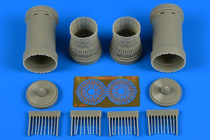 Aires 4710 F-15B/C/D/I Eagle exhaust nozzles 1/48 GWH