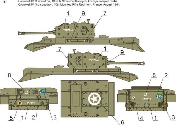 ToRo Model 35D17 - Cromwell &amp;amp; Centaur tanks in Polish service vol.2 1/35 – image 3