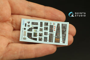 Quinta Studio QD48353 Me 410 3D-Printed &amp;amp; colored Interior on decal paper (Meng) 1/48 – Bild 3