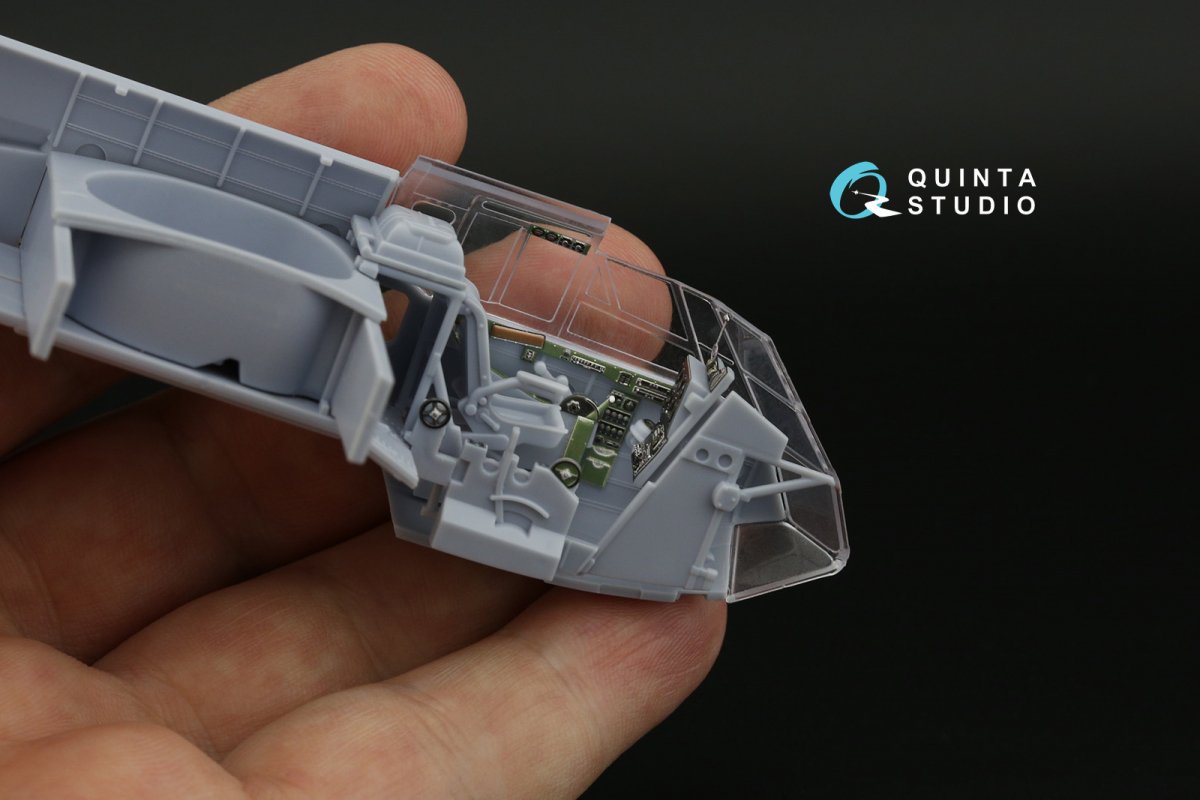 Quinta Studio QDS-48378 Bristol Blenheim Mk.I 3D-Printed &amp;amp; colored Interior on decal paper (Airfix) (Small version) 1/48 – immagine 5