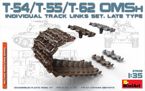 MiniArt 37048 T-54,T-55,T-62 OMSh INDIVIDUAL TRACK LINKS SET. LATE TYPE 1/35