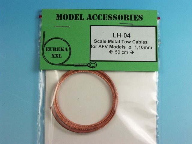 Eureka XXL LH-04 1.1mm x 50cm Metal wire rope, tow rope