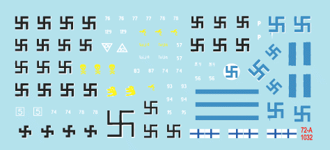 Star Decals 72-A1032 Finnish Tanks in WW2 # 4. T-26 m/1931 Twin Turret, T-26 m/1939, OT- 26, OT-130 and OT-133 Flame tanks. 1/72 – imagen 3