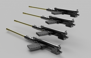 Panzer Art GB35-116 FlaKvierling 38 Gun barrels with body AA Gun (x4) 1/35
