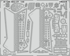 Eduard BIG49383 MiG-17F Ammo 1/48 – obrázek 3