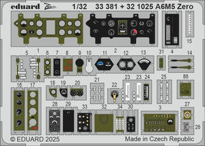 Eduard 33381 A6M5 Zero TAMIYA 1/32
