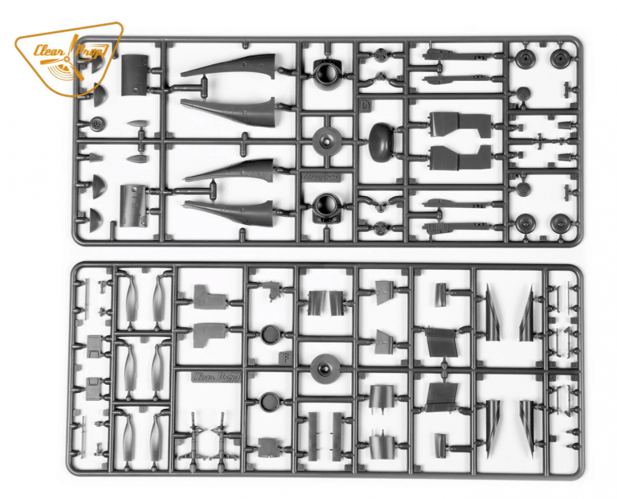 Clear Prop! CP72038 OV-1B Mohawk &amp;quot;Pilot School&amp;quot; ADVANCED KIT 1/72 – Bild 17