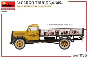 MiniArt 38079 3t CARGO TRUCK 3.6-36S. PRITSCHE-NORMAL-TYPE 1/35 – Bild 13
