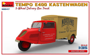 MiniArt 38047 TEMPO E400 KASTENWAGEN 3-WHEEL DELIVERY BOX TRACK 1/35 – image 4