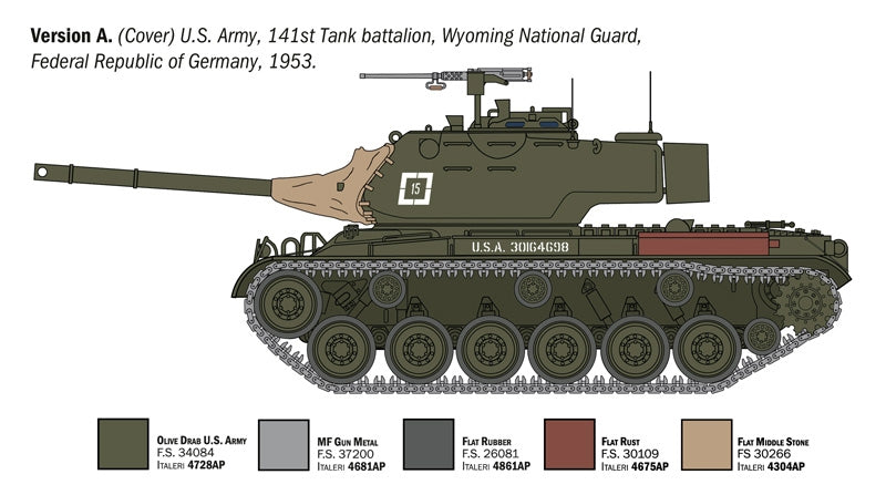 Italeri 6763 M47 Patton (New Parts) 1/35 – image 7